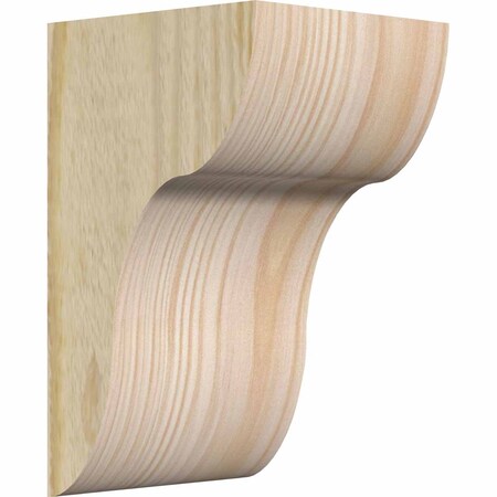 Ekena Millwork Carmel Rough Sawn Corbel, Douglas Fir, 6"W x 6"D x 10"H COR06X06X10CAR00RDF